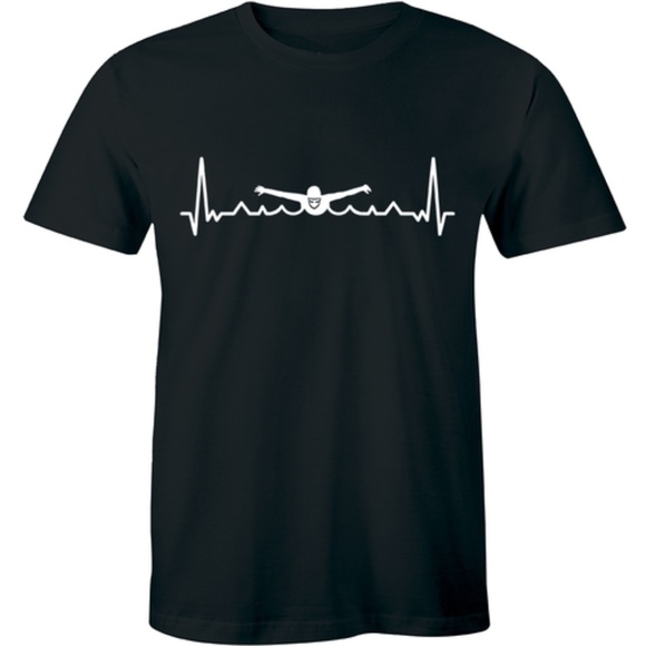 EKG Wine Drôle Wine Pulse Pulse Cadeau T-Shirt EKG Wine Drôle Wine Pulse Pulse Cadeau T-Shirt